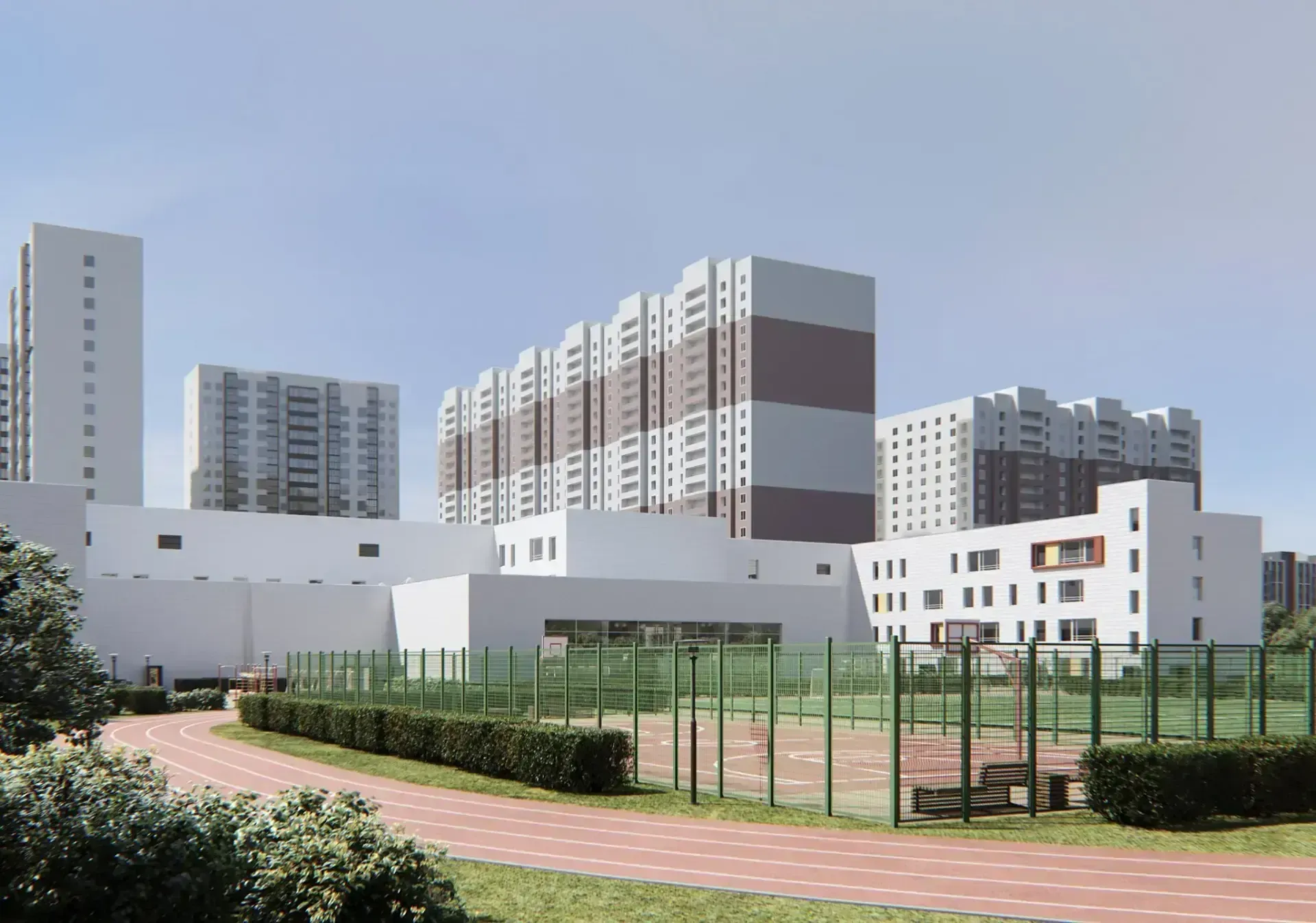 Школа на 1100 учеников изображение 5