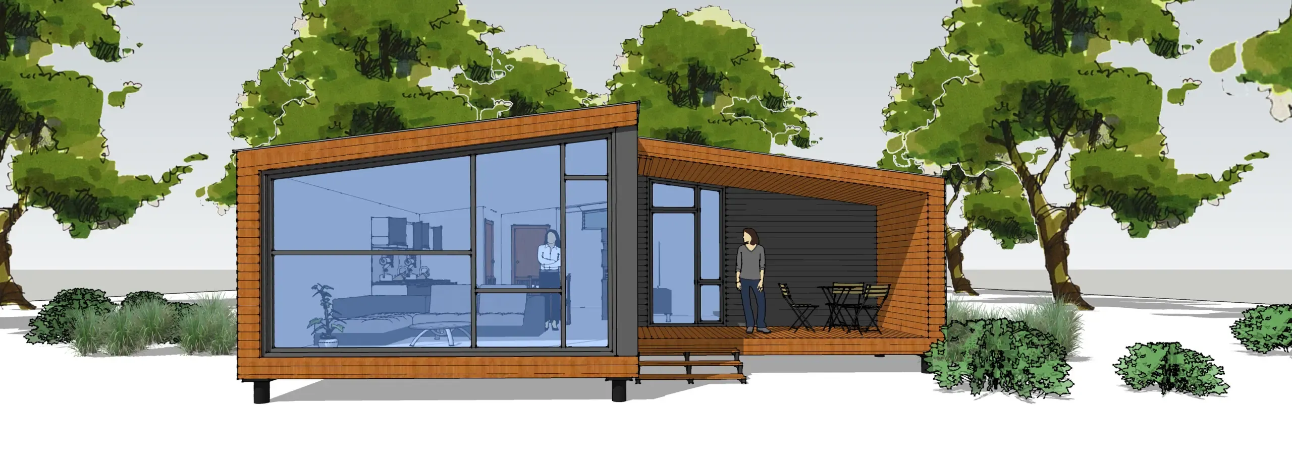 Модульный дом U-House 1 изображение 4