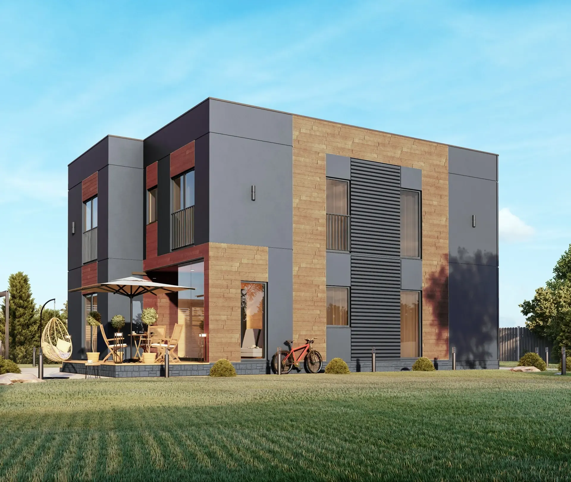 Типовой проект коттеджа 3 в поселке Омалькульма-Аннино изображение 1