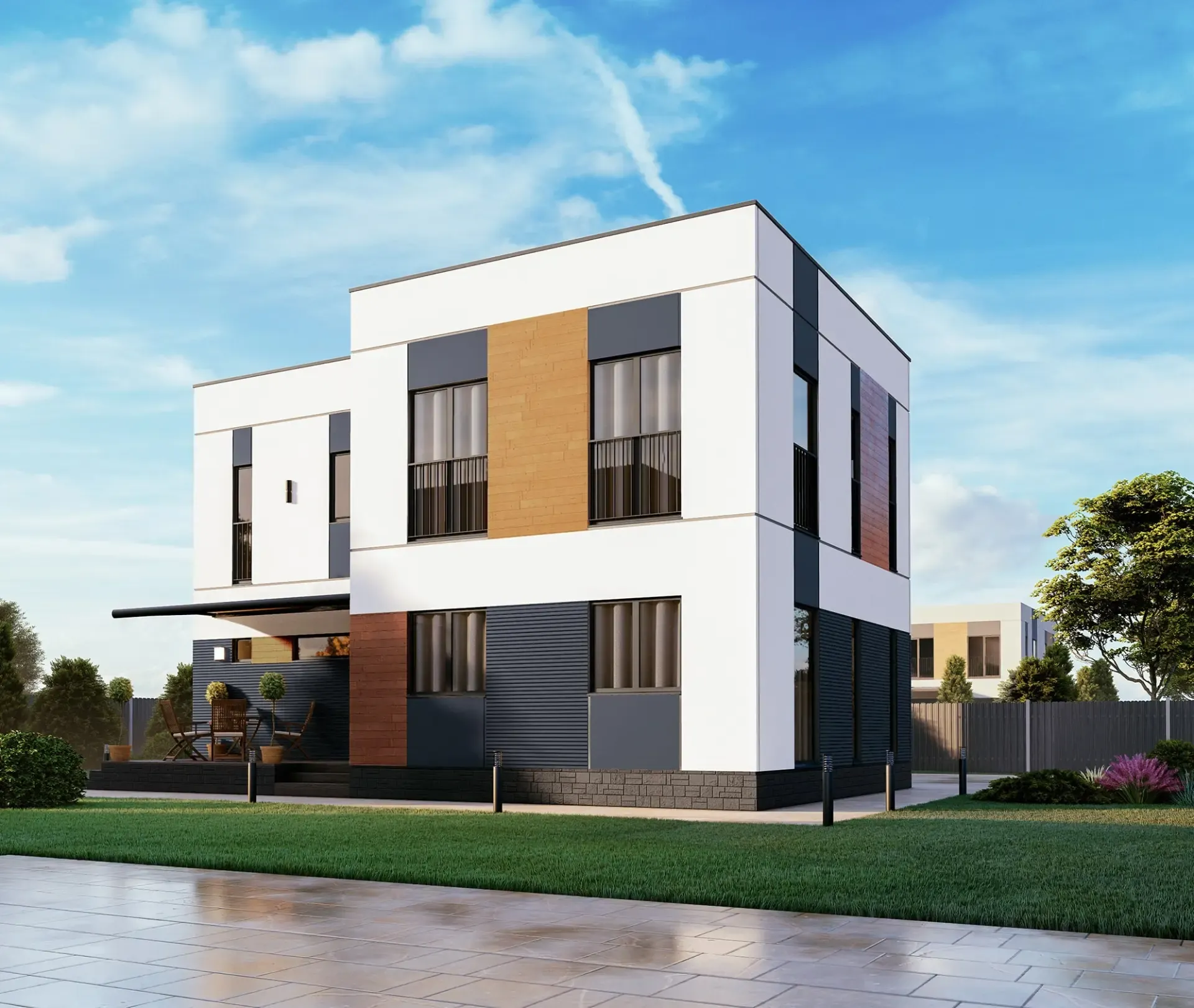 Типовой проект коттеджа 2 в поселке Омалькульма-Аннино изображение 1