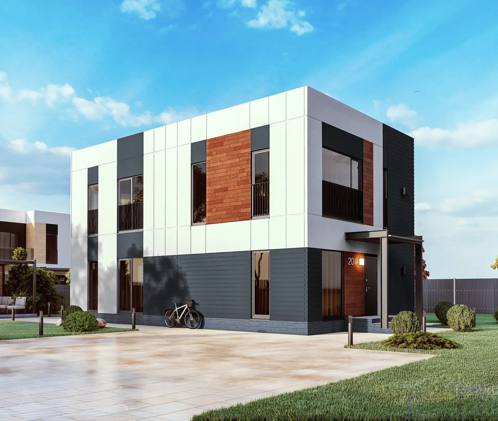 Типовой проект коттеджа 4 в поселке Омалькульма-Аннино изображение 1