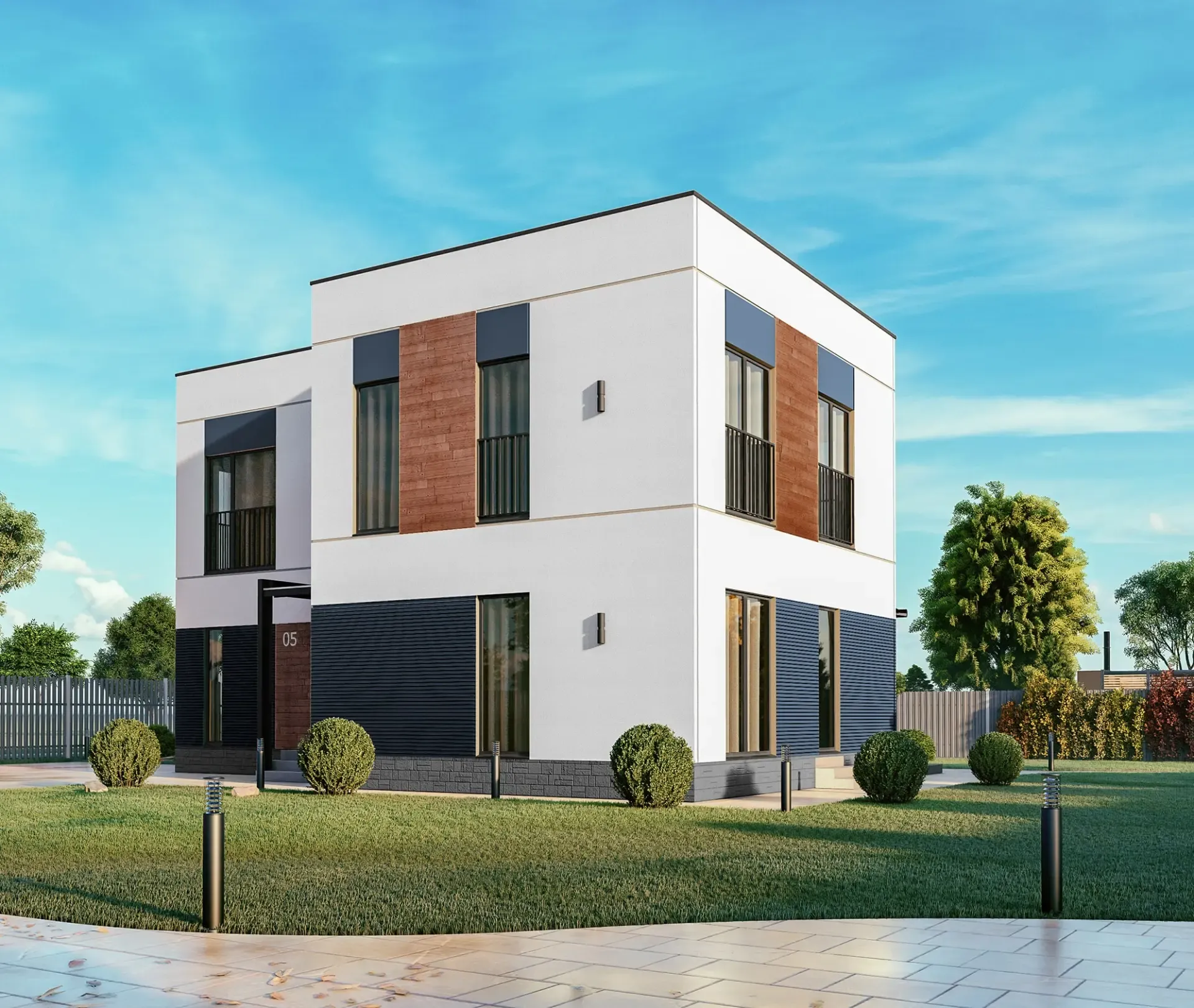 Типовой проект коттеджа 2 в поселке Омалькульма-Аннино изображение 4