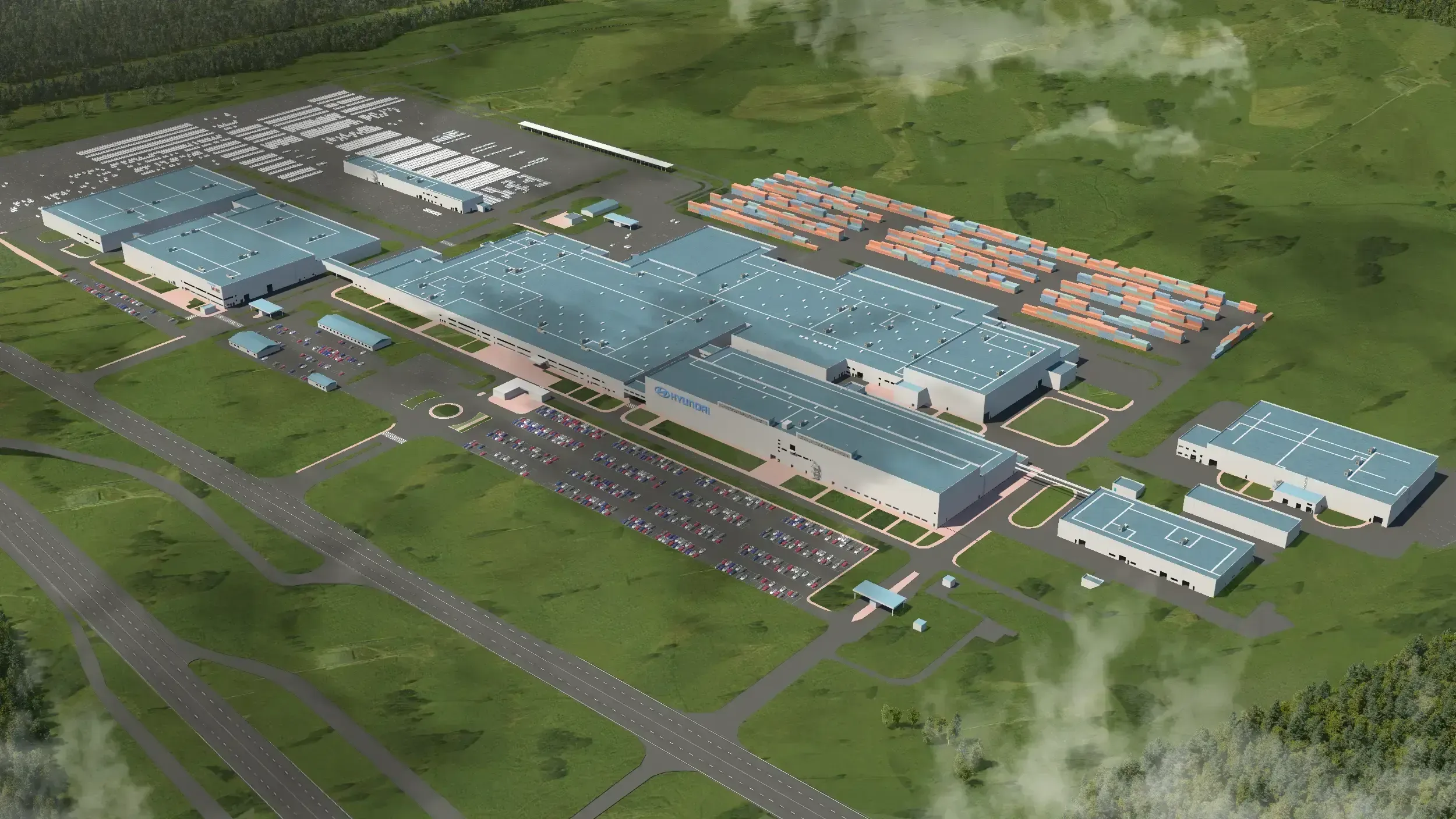 Расширение автозавода Hyundai изображение 4
