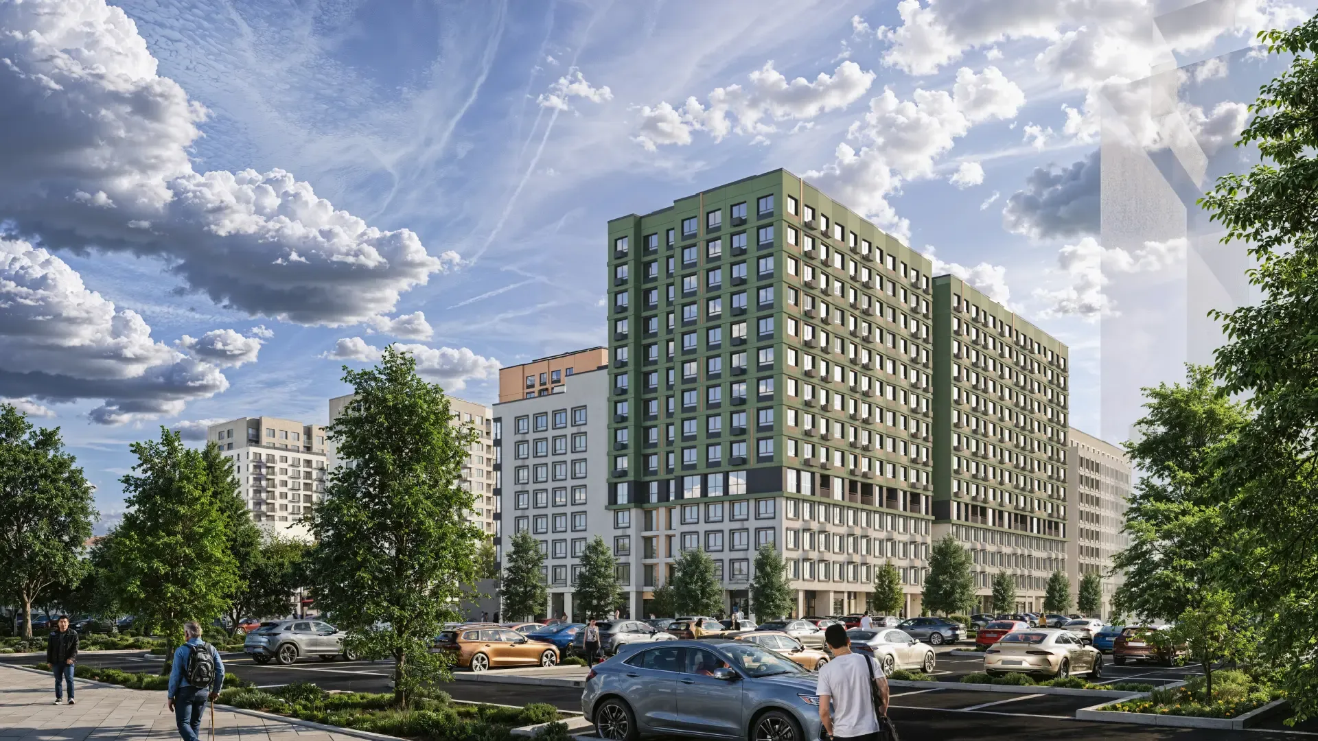 Жилой квартал на улице Уездная, 2-я очередь изображение 4