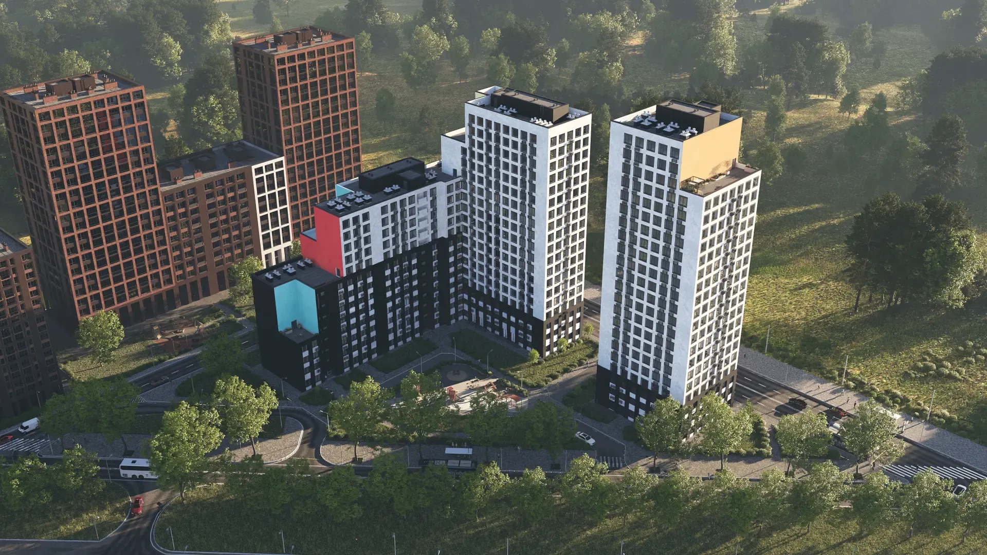 Эскизный проект ЖК Амград, 3 и 4 этап, Самара